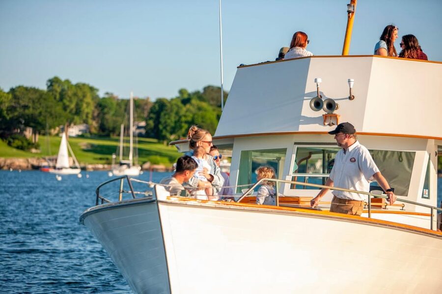 Newport, RI: Evening Cruise on Newport Harbor - Where You Start: The Red-Roof Gansett Ticket Booth