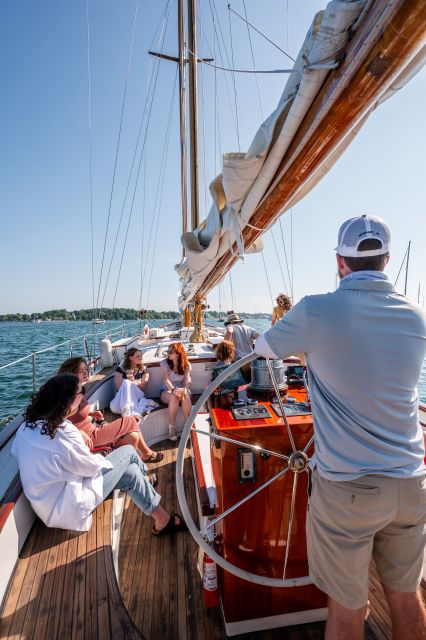 Newport: Schooner Sailing Tour - Fort Adams State Park and Rose Island, what you will actually notice