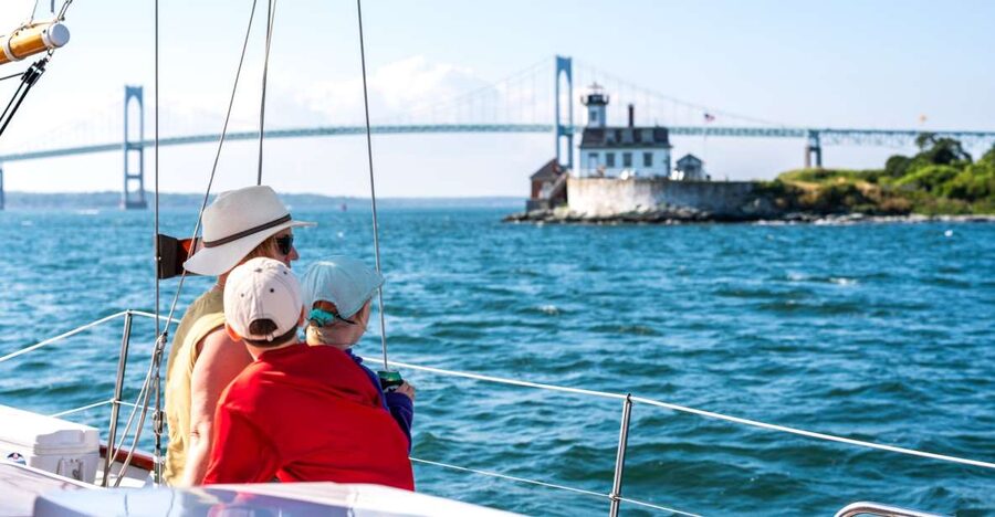Newport: Schooner Sailing Tour - What the 90 Minutes Looks Like, from boarding to bay views