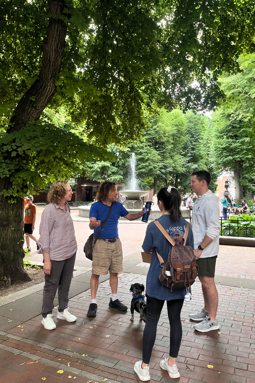 Nicky & Paulie's Tour o' Boston - Downtown surprise stop and Granary Burying Ground with Samuel Adams and Paul Revere