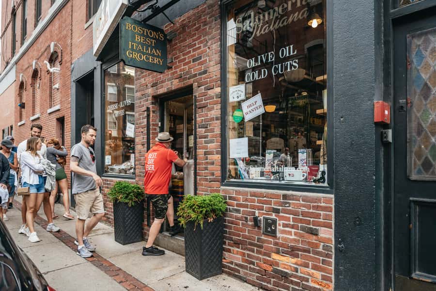 North End to Freedom Trail: Boston’s Food & History - Where the tour starts at the Greenway Carousel, and why that matters