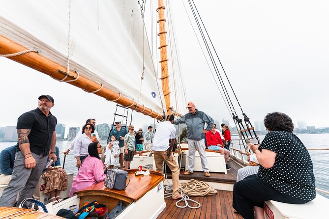 Pastries & Prosecco Aboard a Tall Ship in Boston Harbor - What You See of Historic Boston From the Harbor