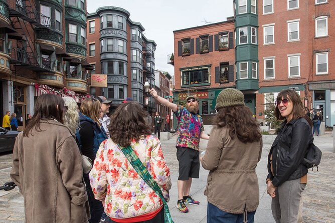 Pizza Beer and Paul Revere Tour - Outdoor pizza slice in winter: dress smarter than you think