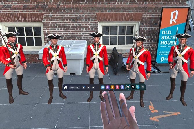 Relive 1776: See Boston's History in Augmented Reality (AR) - Faneuil Hall Marketplace: public drama, explained through action