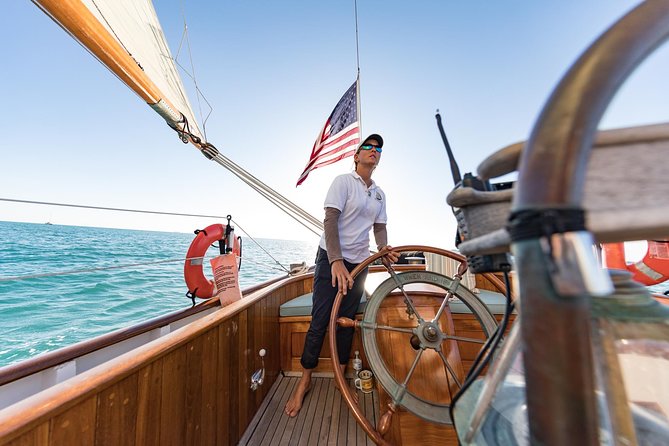 Sailing on Historic Schooner Yacht in Salem, MA - Sunset Sail Salem: the vibe shift once the sails go up