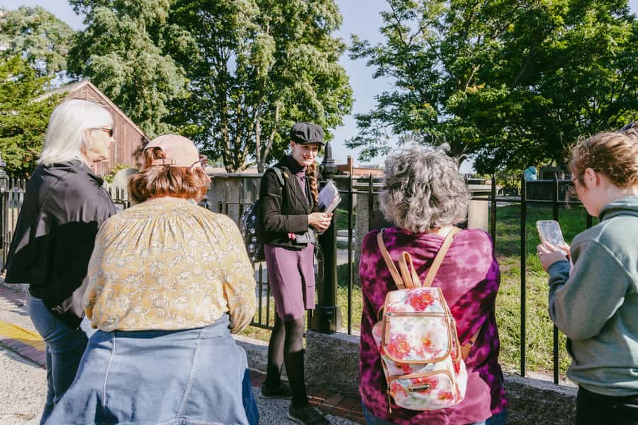 Salem: 1692 Witchcraft Trials Walk - The court house area, where accusation became authority