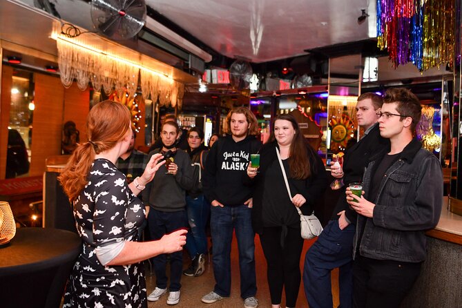 Salem Booze and Brews Haunted Pub Crawl by US Ghost Adventures - The Real Star: Guides Like Jenna, Bella, Andy, and Susan