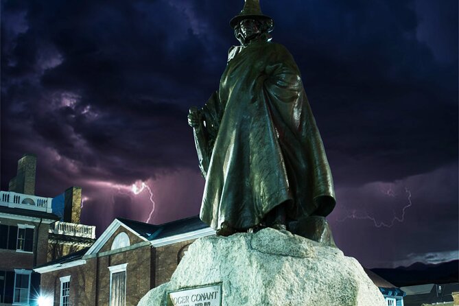 Salem Ghost Tour: Witches & Wicked Whispers - Stop 1, Turner’s Seafood at Lyceum Hall and Bridget Bishop’s tragic story
