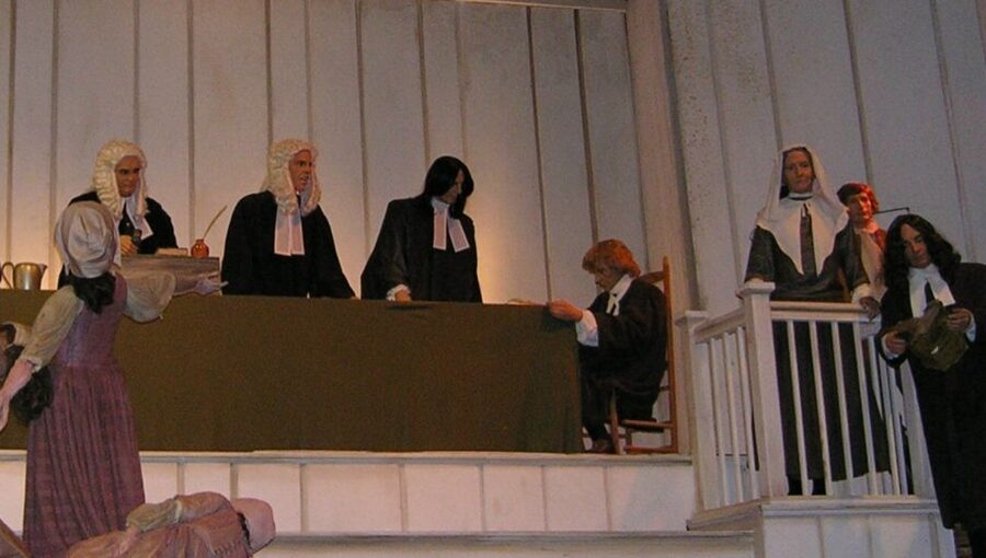 Salem Witch Museum Admission Ticket - Arriving and entering the auditorium show without stress