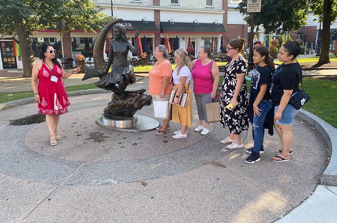 Salem Witch Tour - Lyceum Hall and the Bridget Bishop link, then the jail connection