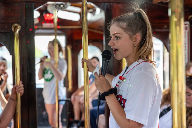 The Massholes Comedy Trolley Tour of Boston - Swanky 1880s address and the entertainment district you can map in your head