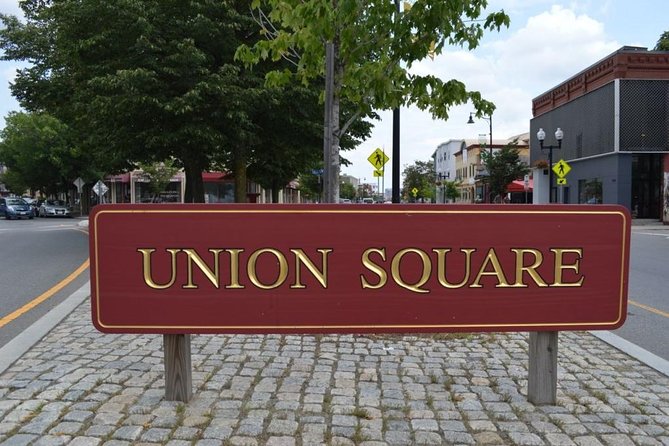 Union Square, Somerville Neighborhood Food Tour - Union Square at 3:00 pm, where the food scene feels local