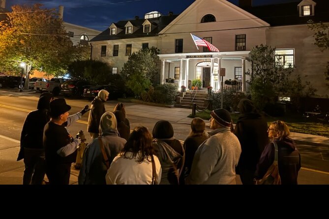 Walking Ghost Tour Through Newport RI - Meeting at America’s Cup and starting with a simple game plan