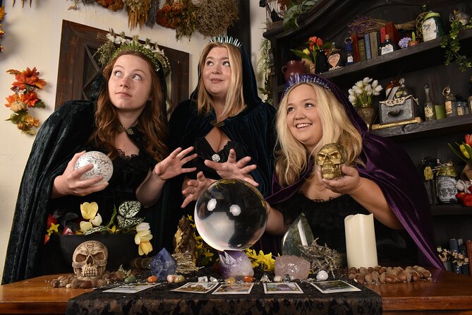 Witch Costume Photo Shoot - Witch Cottage theatrical set - Witch Cottage Studio Set: What the 45 Minutes Really Feels Like